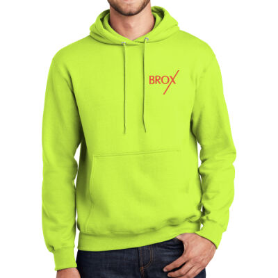 Hoodie in Safety Colors - Essential Fleece Pullover Hooded Sweatshirt Thumbnail