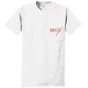 Authentic 100% Cotton T Shirt with Pocket Thumbnail